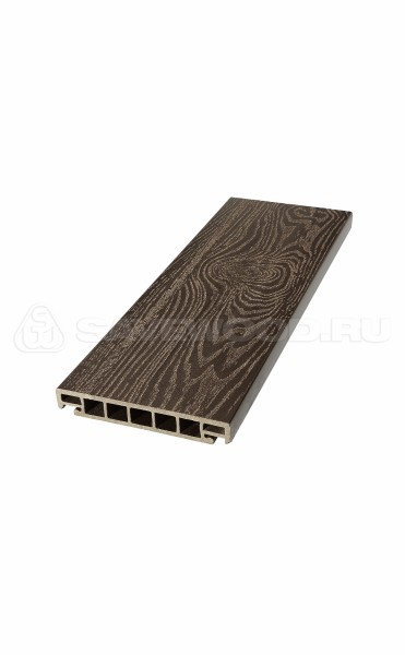 Террасная доска из ДПК SW Salix (S) (T) темно-коричневый купить в Вышнем Волочке