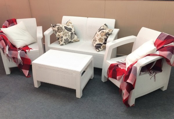 Комплект Yalta Terrace Set белый купить в Вышнем Волочке