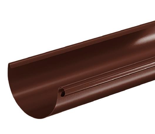 Водосток Aquasistem, система 150/100 - Водосточный желоб 3.00м RAL 8017 Коричневый купить в Вышнем Волочке