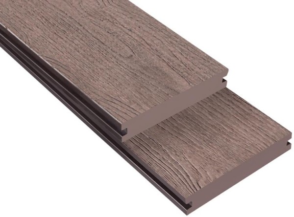 Террасная доска ДПК Outdoor 3D полнотелая NEVADA/CALIFORNIA BROWN коричневая микс купить в Вышнем Волочке
