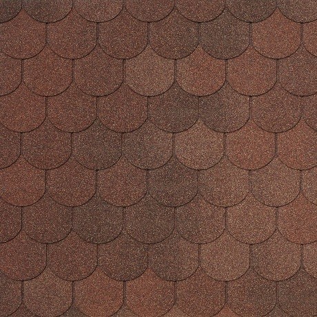 Гибкая черепица Tegola ASSISI terracotta 420 купить в Вышнем Волочке
