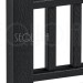 Комплект крышка/юбка для столба SEQUOIA BLACK купить в Вышнем Волочке