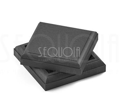 Комплект крышка/юбка для столба SEQUOIA GRAY купить в Вышнем Волочке