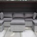 Диван-Трансформер AFINA плетеный из иск. ротанга AFM-320G Grey купить в Вышнем Волочке