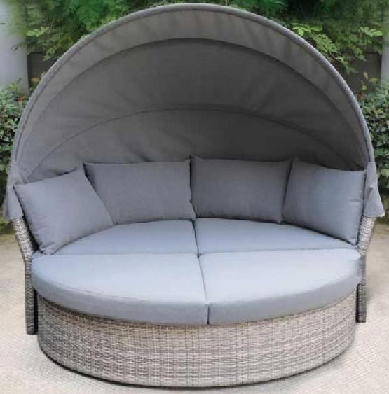 Диван-Трансформер AFINA плетеный из иск. ротанга AFM-325G Grey купить в Вышнем Волочке