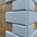 Угол Наружный к Фасадным Термопанелям Доломит Дагестанский Камень 400 мм Белый купить в Вышнем Волочке