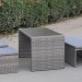 Диван-Трансформер AFINA плетеный из иск. ротанга S330G-W78 Grey купить в Вышнем Волочке