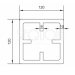 Столб SEQUOIA Evolution 3D WOOD BLACK купить в Вышнем Волочке