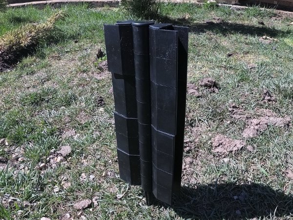 Угловой элемент поворотный, пластиковый от 60° до 300° для доски 300х30 мм из ДПК чёрный Holzhof купить в Вышнем Волочке