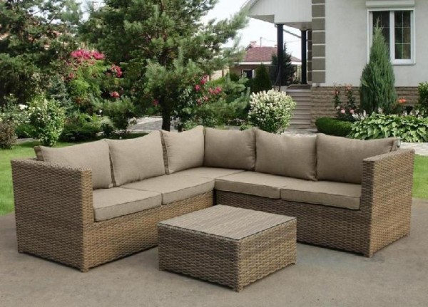 Комплект мебели AFINA плетеной из иск. ротанга YR825B Beige купить в Вышнем Волочке