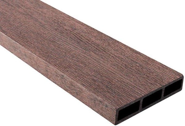 Доска 3D ДПК Outdoor STORM BROWN коричневая микс купить в Вышнем Волочке