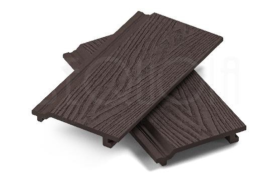 Доска фасадная ДПК 3D SEQUOIA Evolution WOOD BROWN купить в Вышнем Волочке