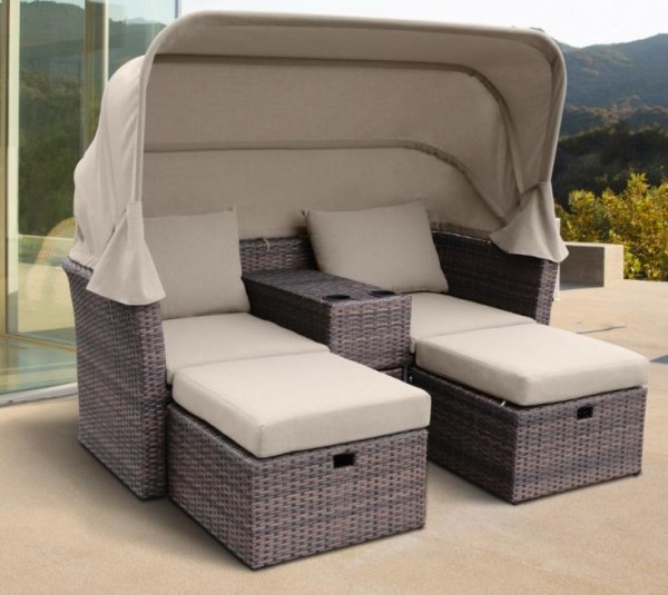 Комплект мебели AFINA плетеной из иск. ротанга AFM-330B Brown купить в Вышнем Волочке