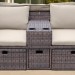 Комплект мебели AFINA плетеной из иск. ротанга AFM-330B Brown купить в Вышнем Волочке