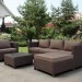 Комплект мебели AFINA плетеной из иск. ротанга YR821A Brown/Beige купить в Вышнем Волочке