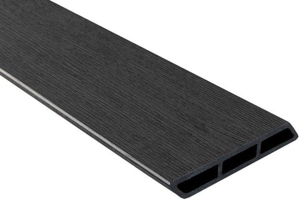 Доска Ромбус 3D ДПК Outdoor STORM BLACK черная купить в Вышнем Волочке