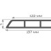 Доска Ромбус 3D ДПК Outdoor STORM GREY серая микс купить в Вышнем Волочке