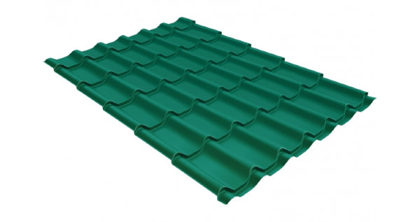 Металлочерепица классик 0,5 Satin RAL 5021 купить в Вышнем Волочке