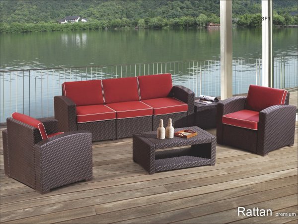 Уличные диваны и кресла коллекции Rattan Premium 5  купить в Вышнем Волочке