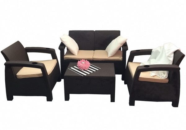 Комплект Yalta Terrace Set венге купить в Вышнем Волочке