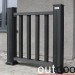 Ограждение из ДПК Outdoor Классик 3D STORM чёрный купить в Вышнем Волочке
