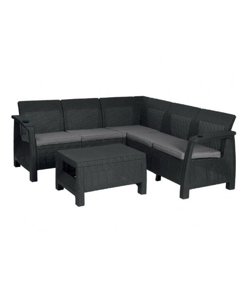 Угловой диван  Yalta Corner Set (столик в комплект не входит) купить в Вышнем Волочке