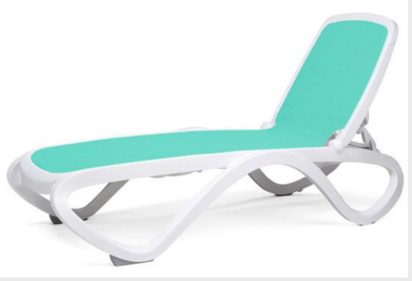 Шезлонг Omega Sky Blue купить в Вышнем Волочке