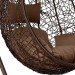Кресло Подвесное из искусственного ротанга AFM-168A-L Brown купить в Вышнем Волочке