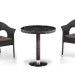 Комплект плетеной мебели AFINA из иск. ротанга T601/Y79A-W53 Brown 2Pcs купить в Вышнем Волочке