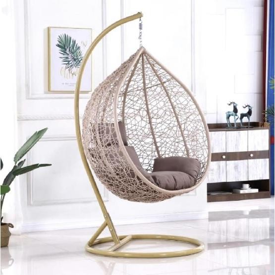 Кресло Подвесное из искусственного ротанга AFM-169A-XLB Beige купить в Вышнем Волочке