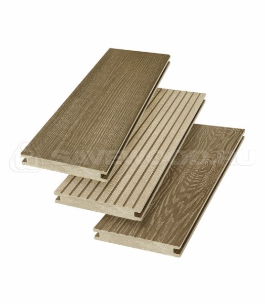 Террасная доска SW Fraxinus (R) полнотелая «SaveWood» Тик купить в Вышнем Волочке