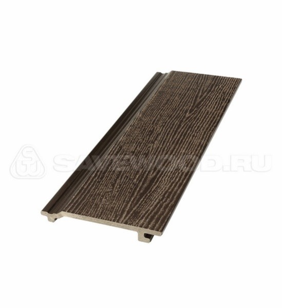 Сайдинг из дпк savewood sw-sorbus радиальный распил темно-коричневый купить в Вышнем Волочке