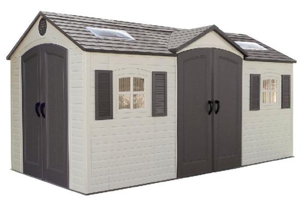 Сарай пластиковый LifeTime 15x8 DD купить в Вышнем Волочке