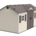 Сарай пластиковый LifeTime 15x8 DD купить в Вышнем Волочке
