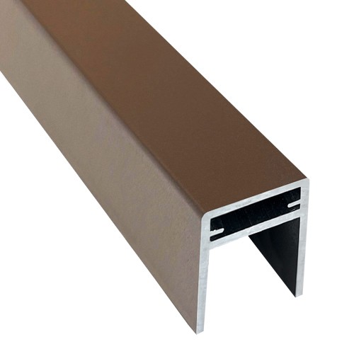 П-профиль Алюминиевый EasyDecking 35x25 Венге купить в Вышнем Волочке