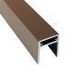 П-профиль Алюминиевый EasyDecking 35x25 Венге купить в Вышнем Волочке