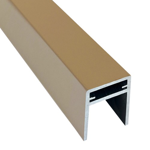 П-профиль Алюминиевый EasyDecking 35x25 Дуб купить в Вышнем Волочке