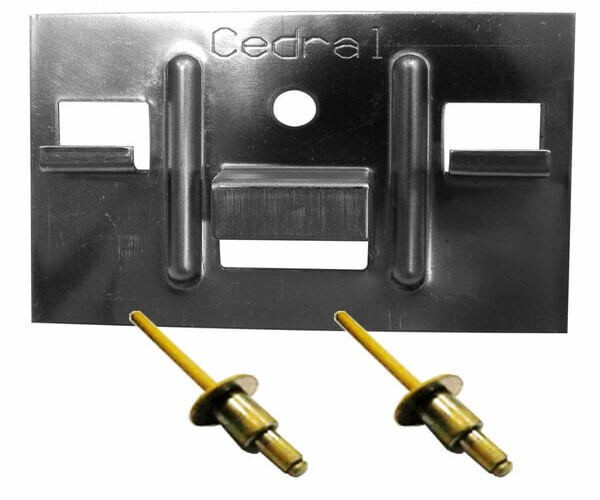 КЛЯММЕР + ЗАКЛЁПКА ДЛЯ CEDRAL CLICK 250 ШТ купить в Вышнем Волочке