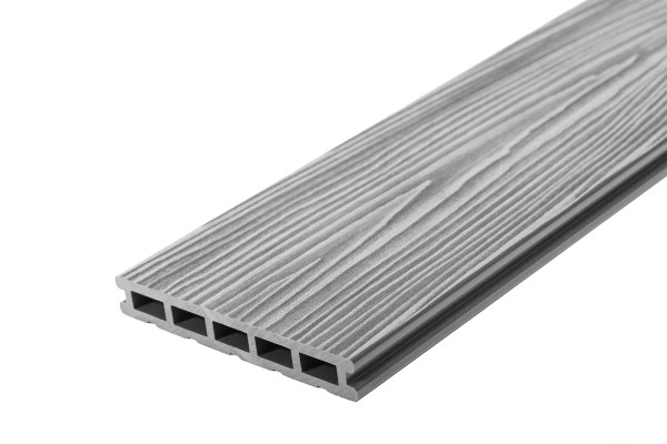 Террасная доска из ДПК RusDecking Unodeck Mogano - Серый купить в Вышнем Волочке