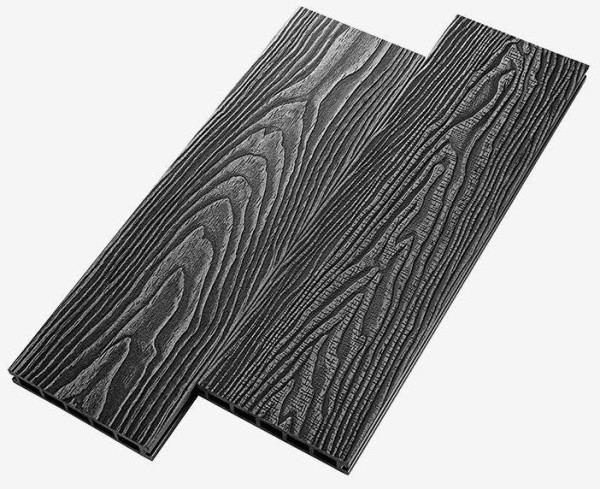 Террасная доска из ДПК RusDecking Unodeck Vintage - Графит купить в Вышнем Волочке