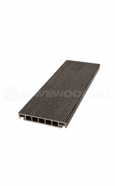 Террасная доска из ДПК SW Salix (S) (R) темно-коричневый купить в Вышнем Волочке